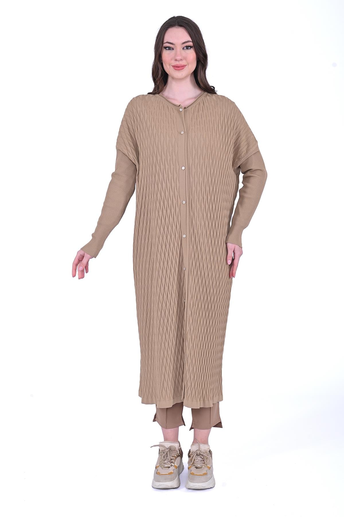 Valvür Triko Hırka CAMEL