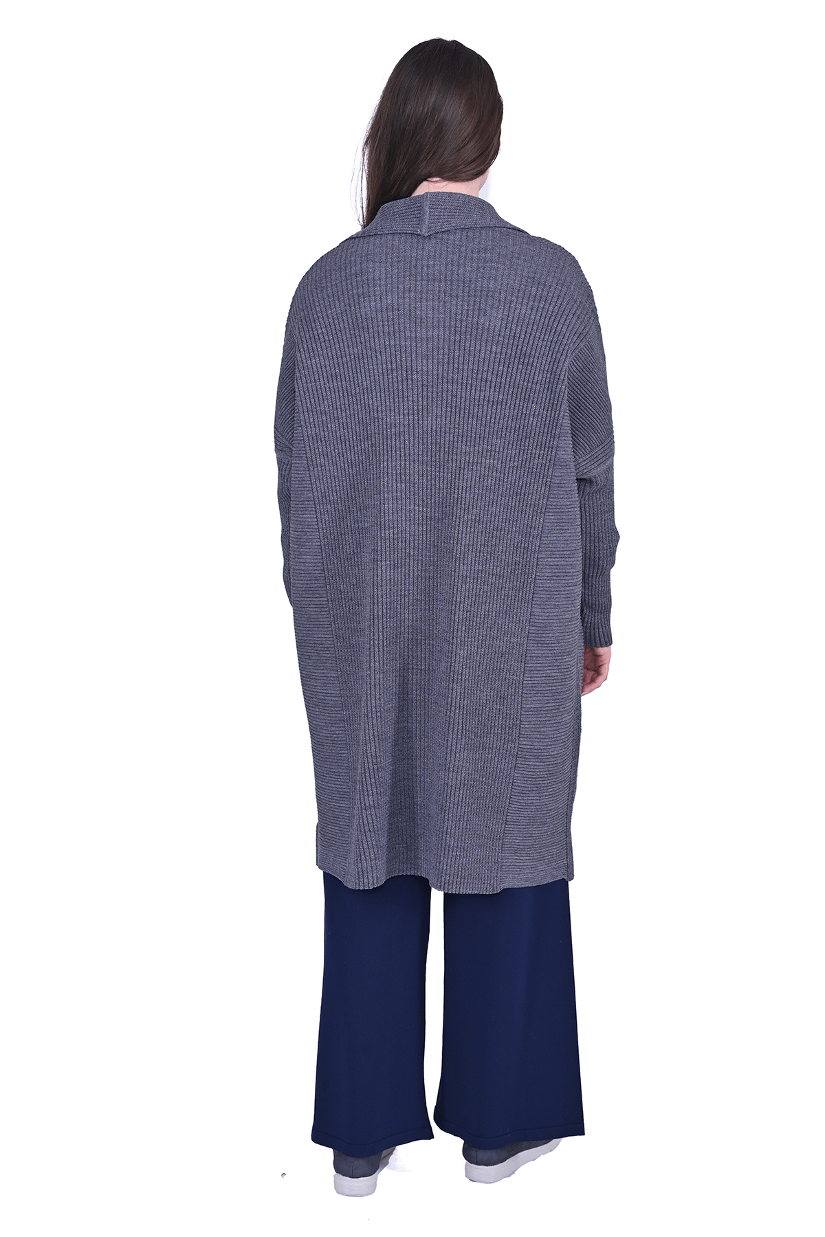 Yakut Wool Knitwear Cardigan GRAY