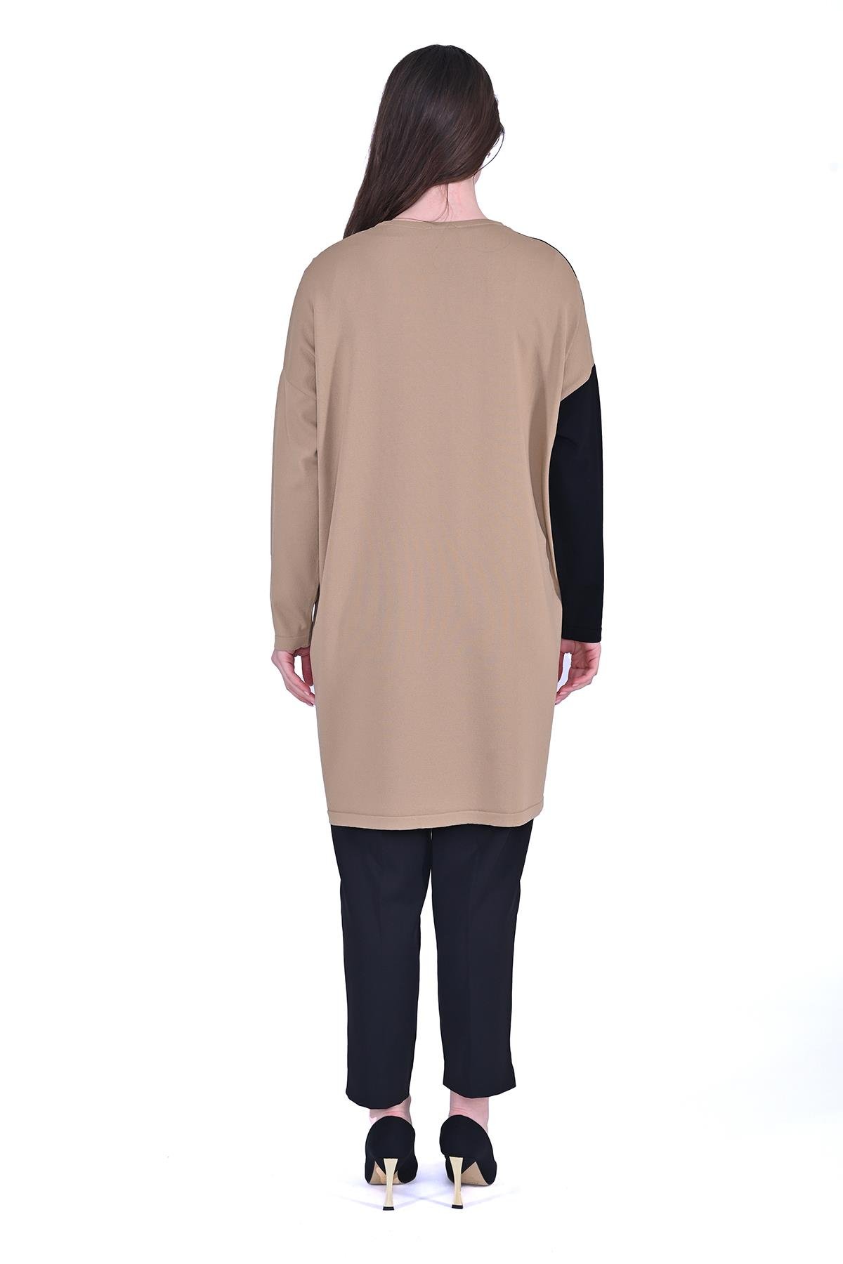Yol Triko Tunik CAMEL