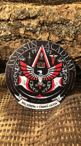 Assassin Academy Patch/Peç/Arma (7cm)