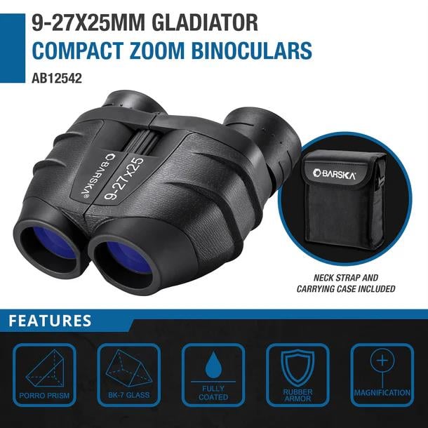 BARSKA GLADIATOR 9-27X25 Zoomlu El Dürbünü