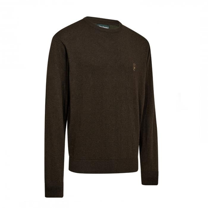 DEERHUNTER Harrington  Kahverengi Yuvarlak Yaka Kazak L