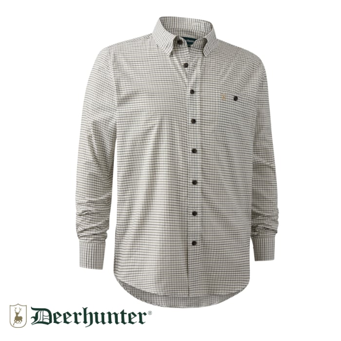 DEERHUNTER Samuel Yeşil Kareli Gömlek 39/40