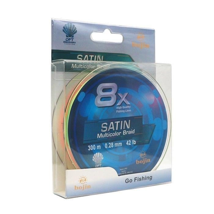 DFT Bojin 8X Satin M.Color İp Misina 0.28 mm 300 m