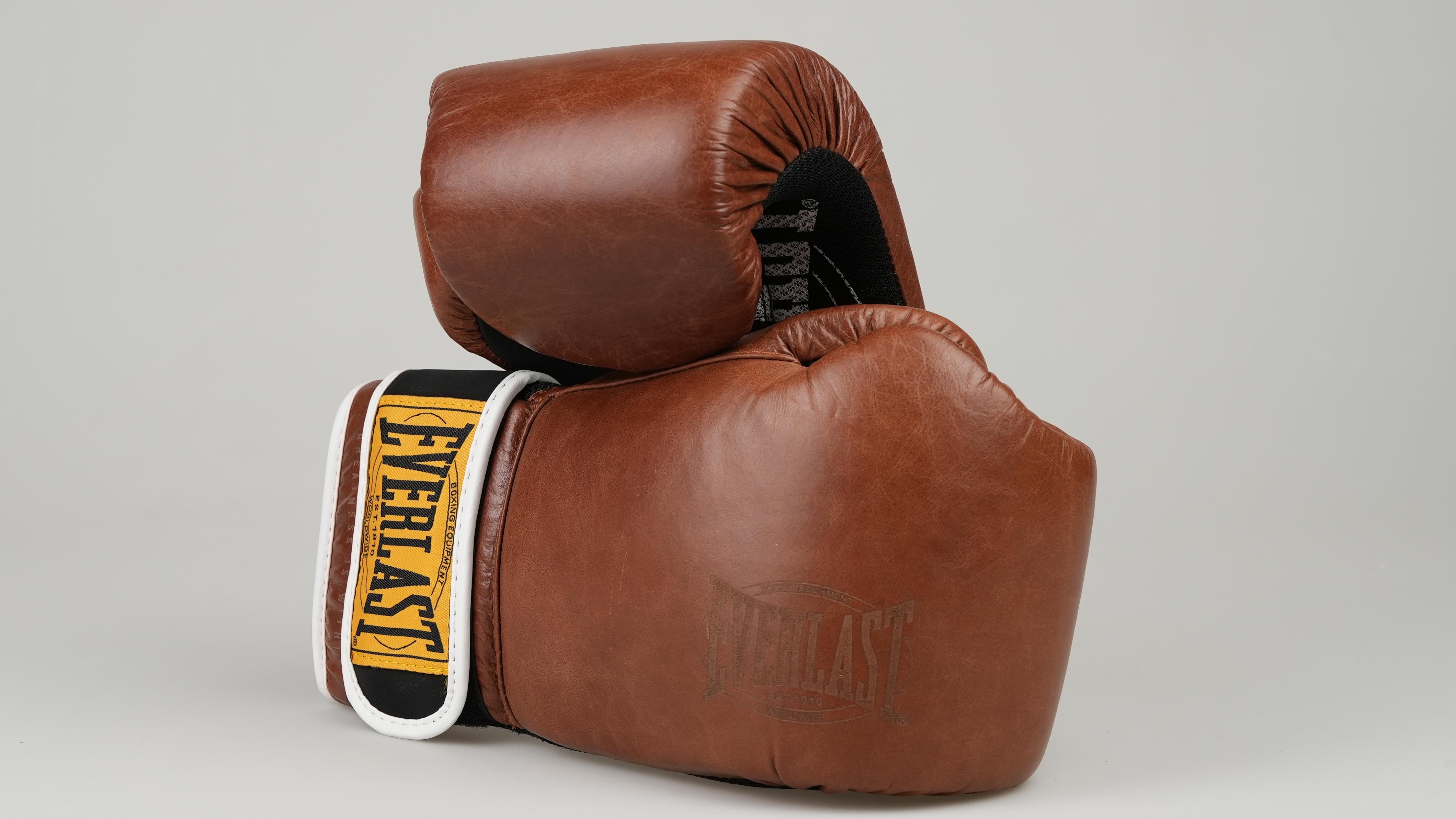 Everlast 1910 Classic 14oz Training Gloves Kahverengi Boks Eldiveni