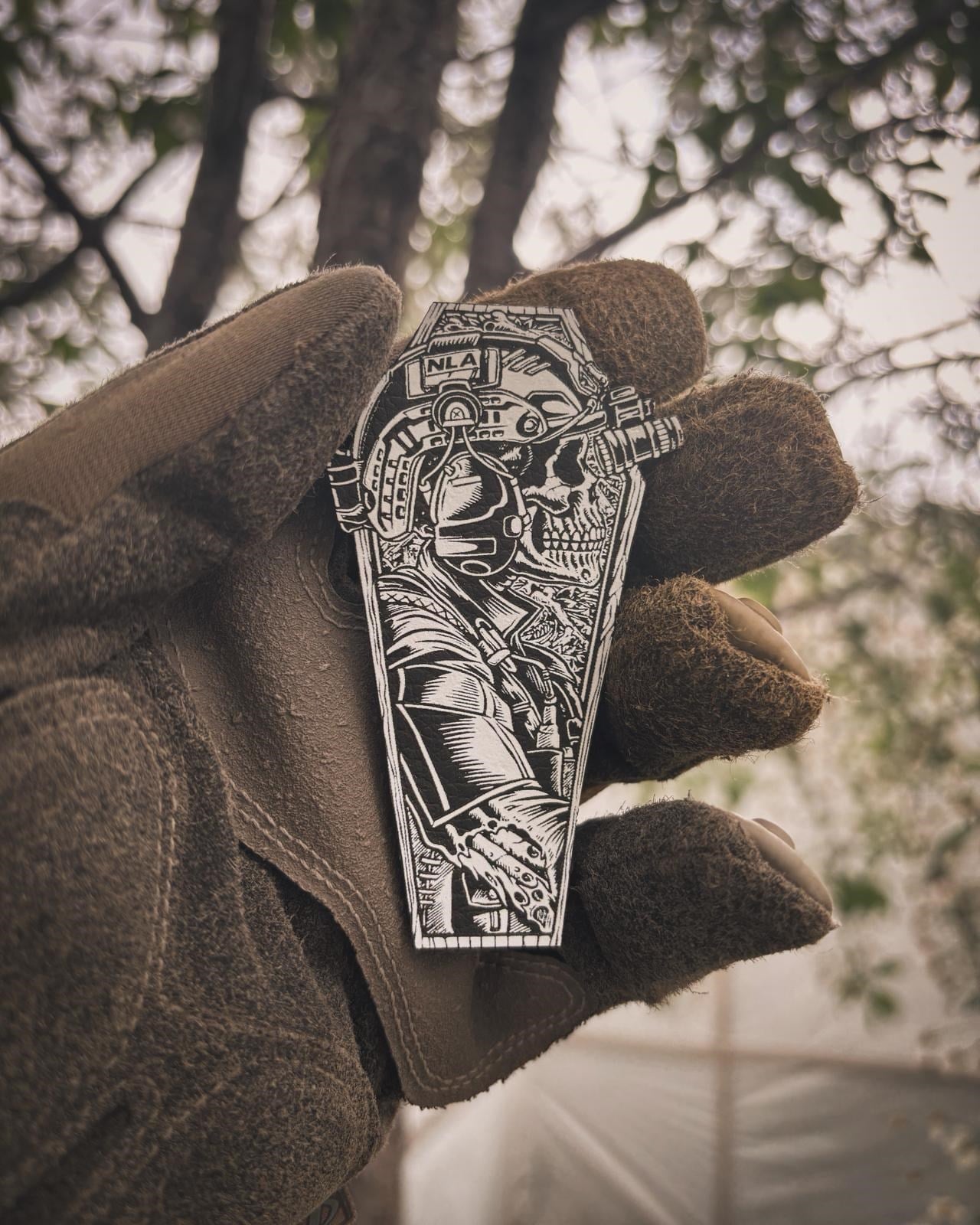 Funeral Patch/Peç/Arma (9 x 5cm)