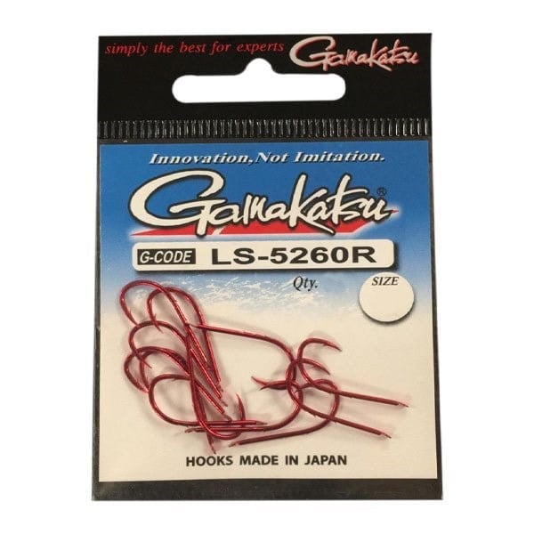 GAMAKATSU LS-5260R Kırmızı #4 Olta İğnesi 1/9