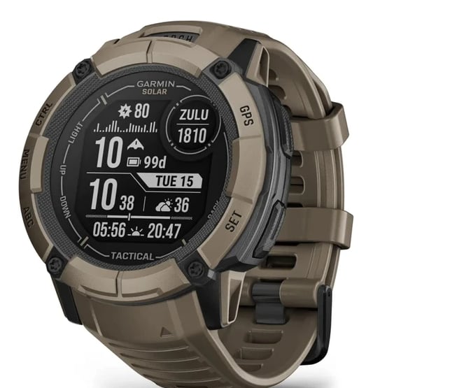 Garmin Instinct 2X Solar Tactical Edition - Coyote Tan