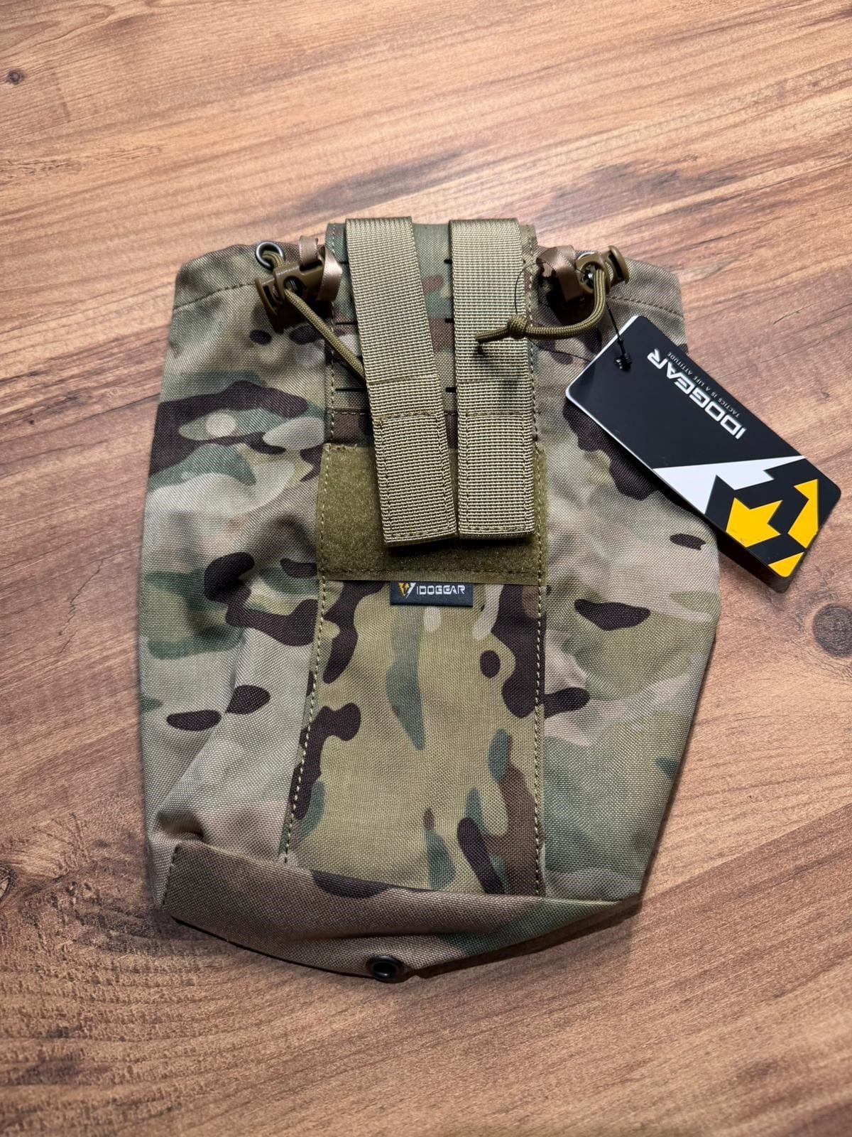 İdogear Multicam Boş Şarjör Torbası