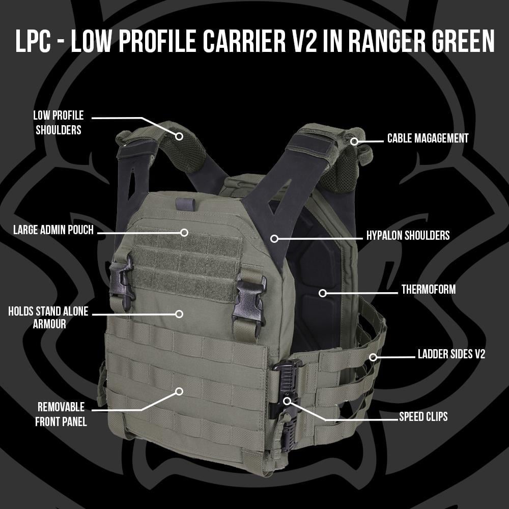 Low Profile Carrier V2 Ranger Green