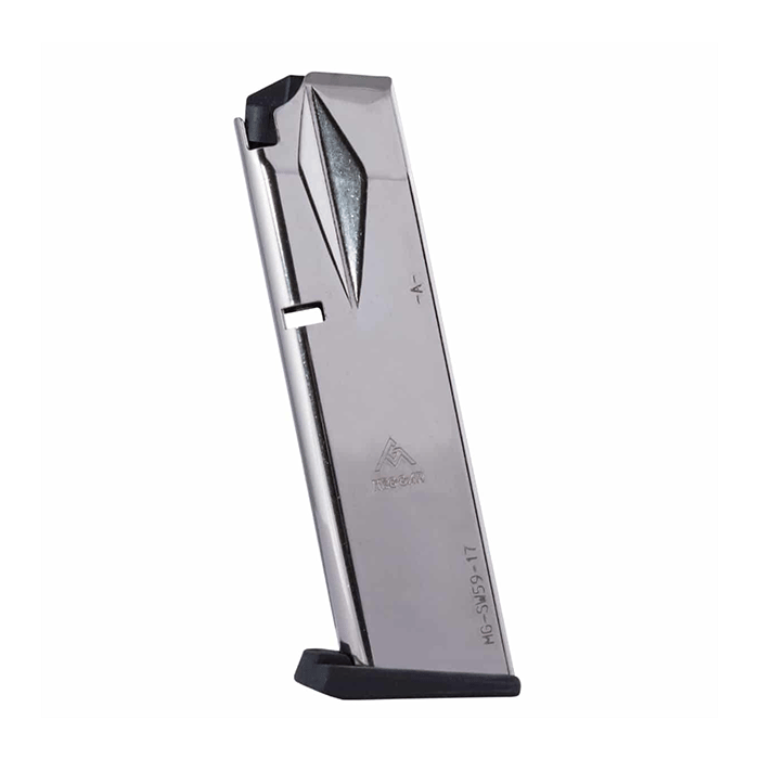 MEC-GAR S&W 5906 17 Rd Beyaz Tabanca Şarjörü