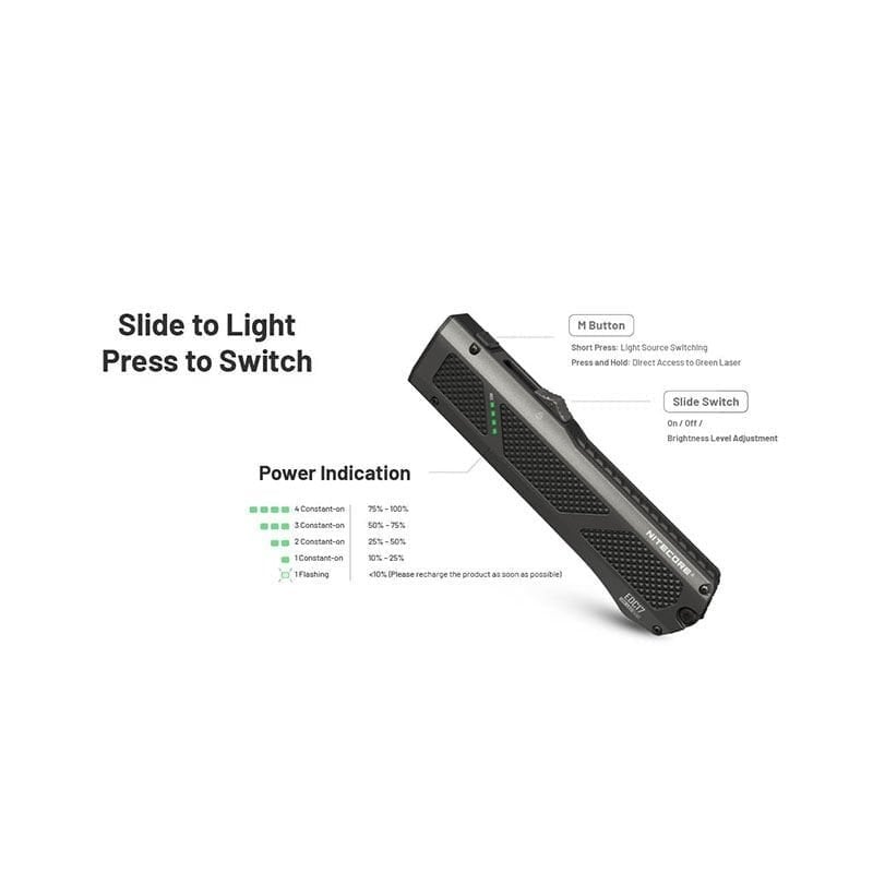 NITECORE EDC17 1500 LUMEN LAZERLI EL FENER