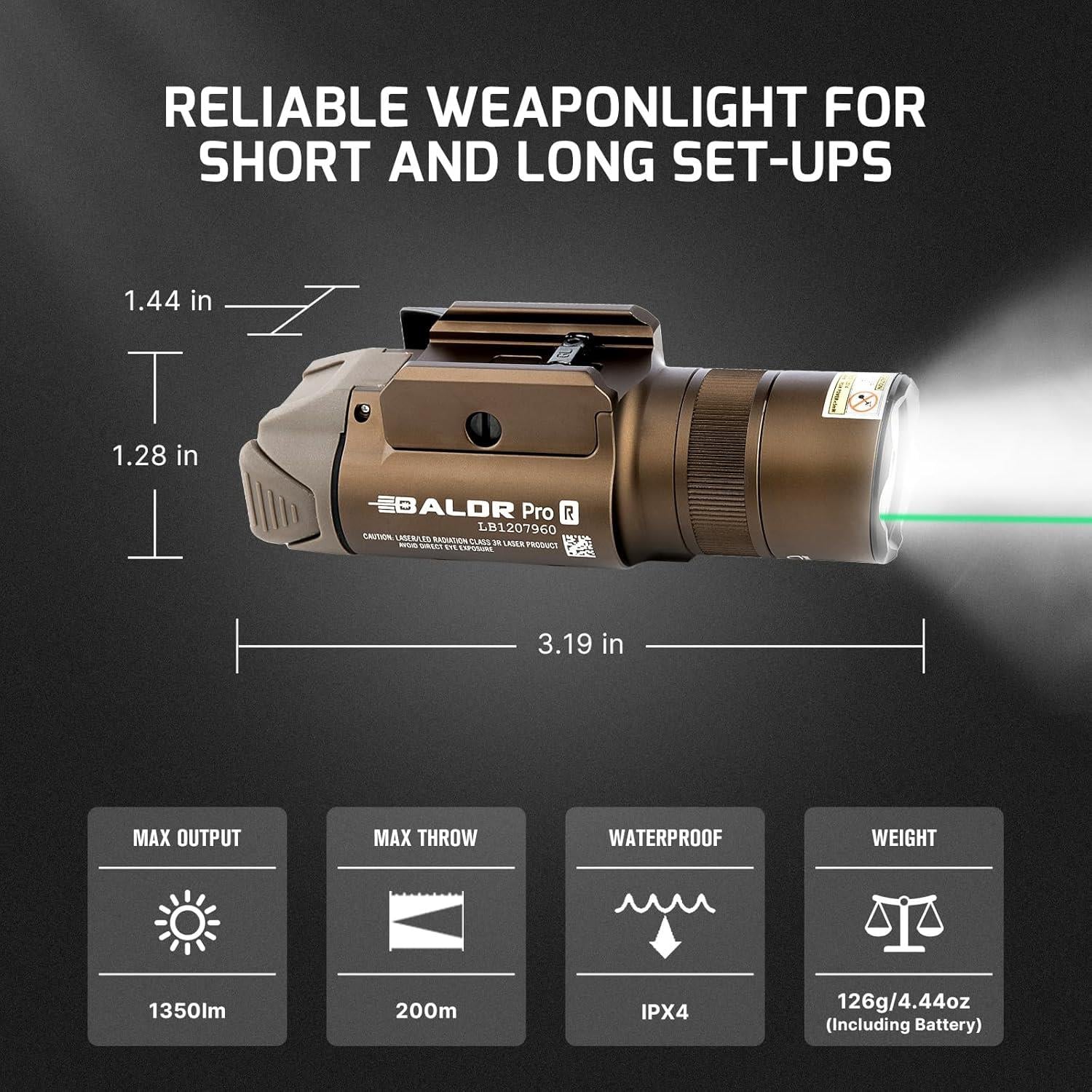 OLIGHT BALDR PRO R