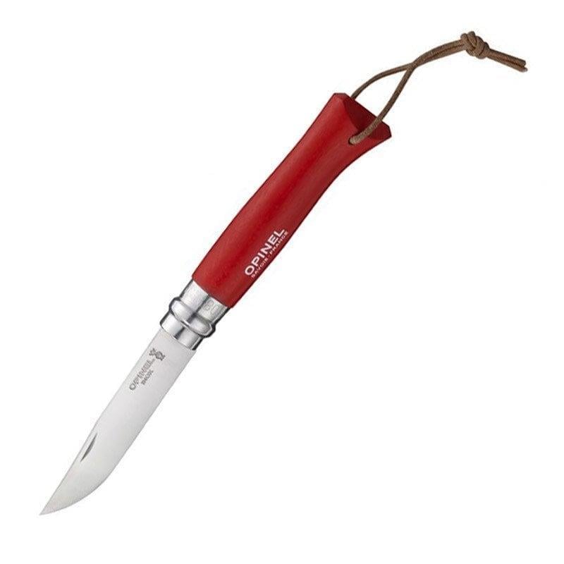 OPINEL INOX 8 NO RENKLI CAKI