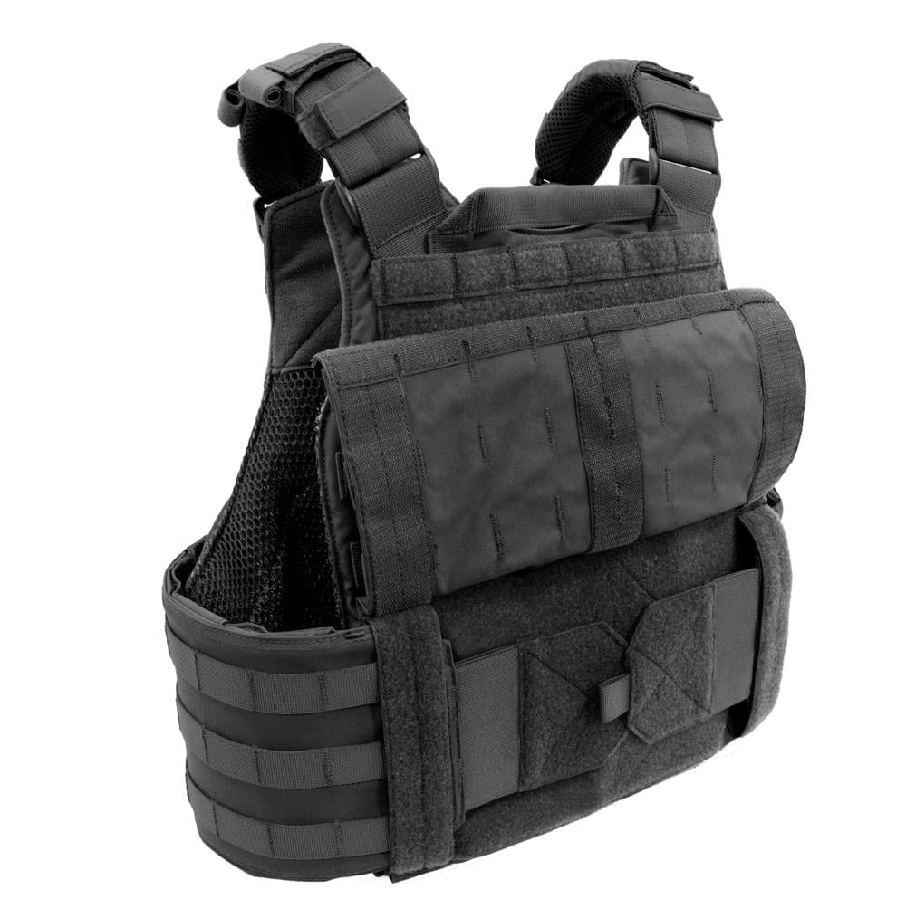 Quad Release Plate Carrier – Black