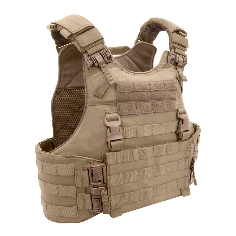 Quad Release Plate Carrier – Coyote Tan