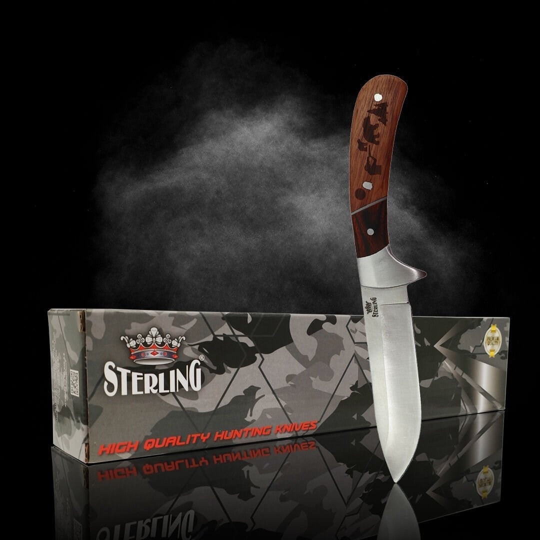 S. STERLING 20 cm Kahverengi  Avcı Bıçağı