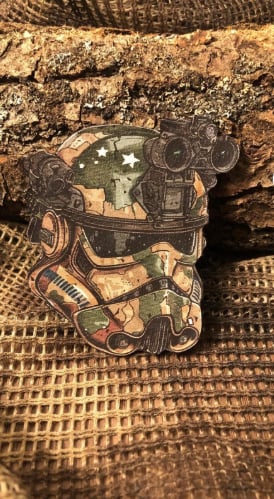 Storm Helmet Patch/Peç/Arma (8 x 7cm)