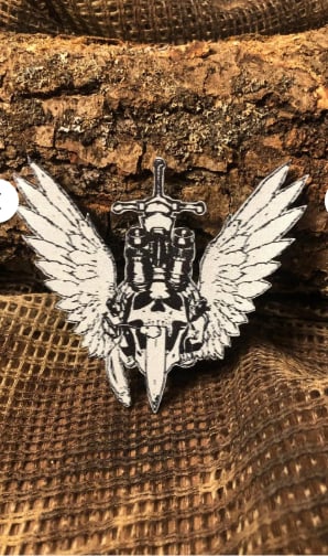 War Wings Patch/Peç/Arma (8 x 7,3cm)