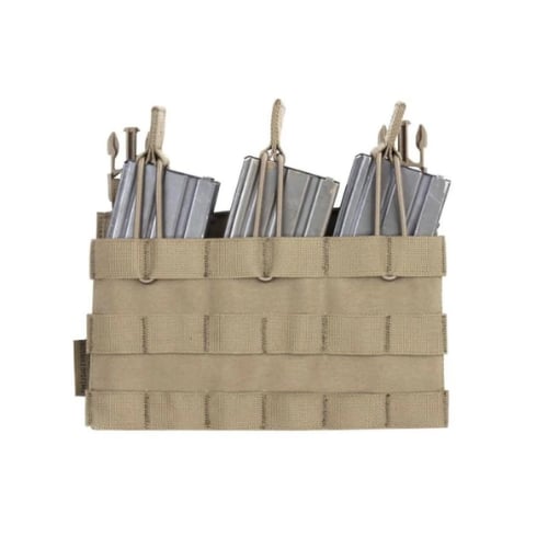 Warrior Assault Systems Removable Triple MOLLE Open Pouch for RPC – Coyote Tan