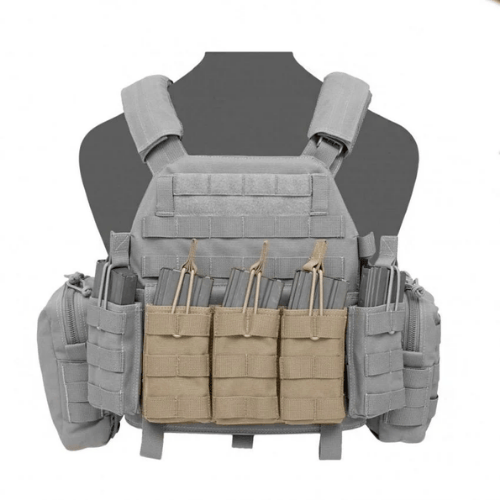 Warrior Assault Systems Triple Open 5.56mm Mag Pouch – Coyote Tan