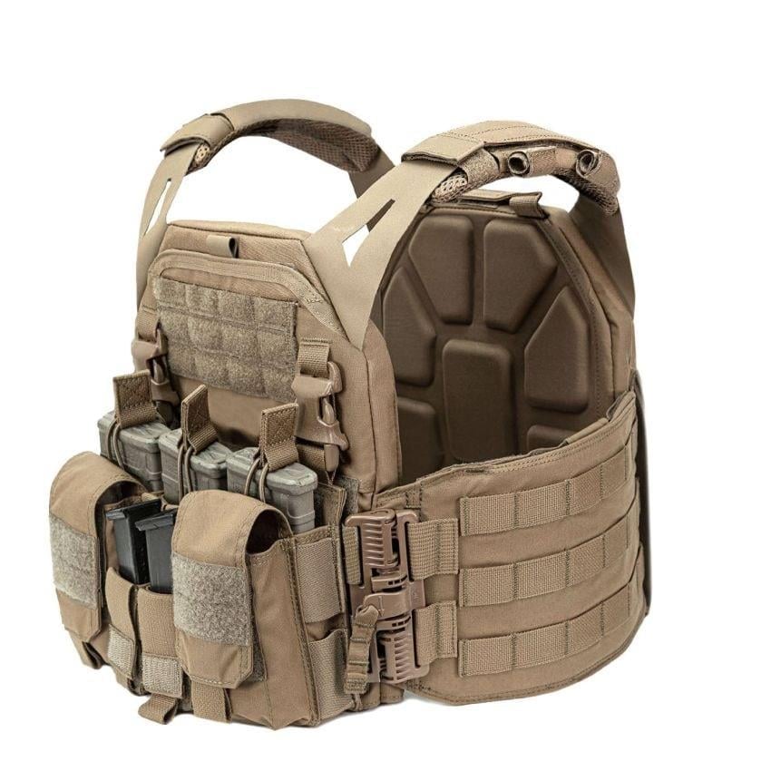 Warrior LPC V1 DFP MK1 Low Profile Plate Carrier Combo with 3x Universal Open Mag Pouches, 2x Utility Pouches, 2x 9mm Pistol Mag Pouches