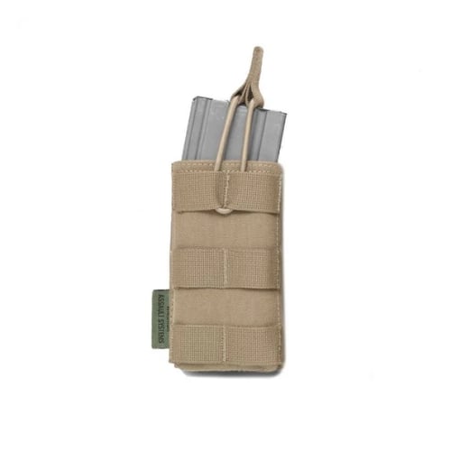 Warrior Single Open 5.56mm Mag Pouch – Coyote Tan