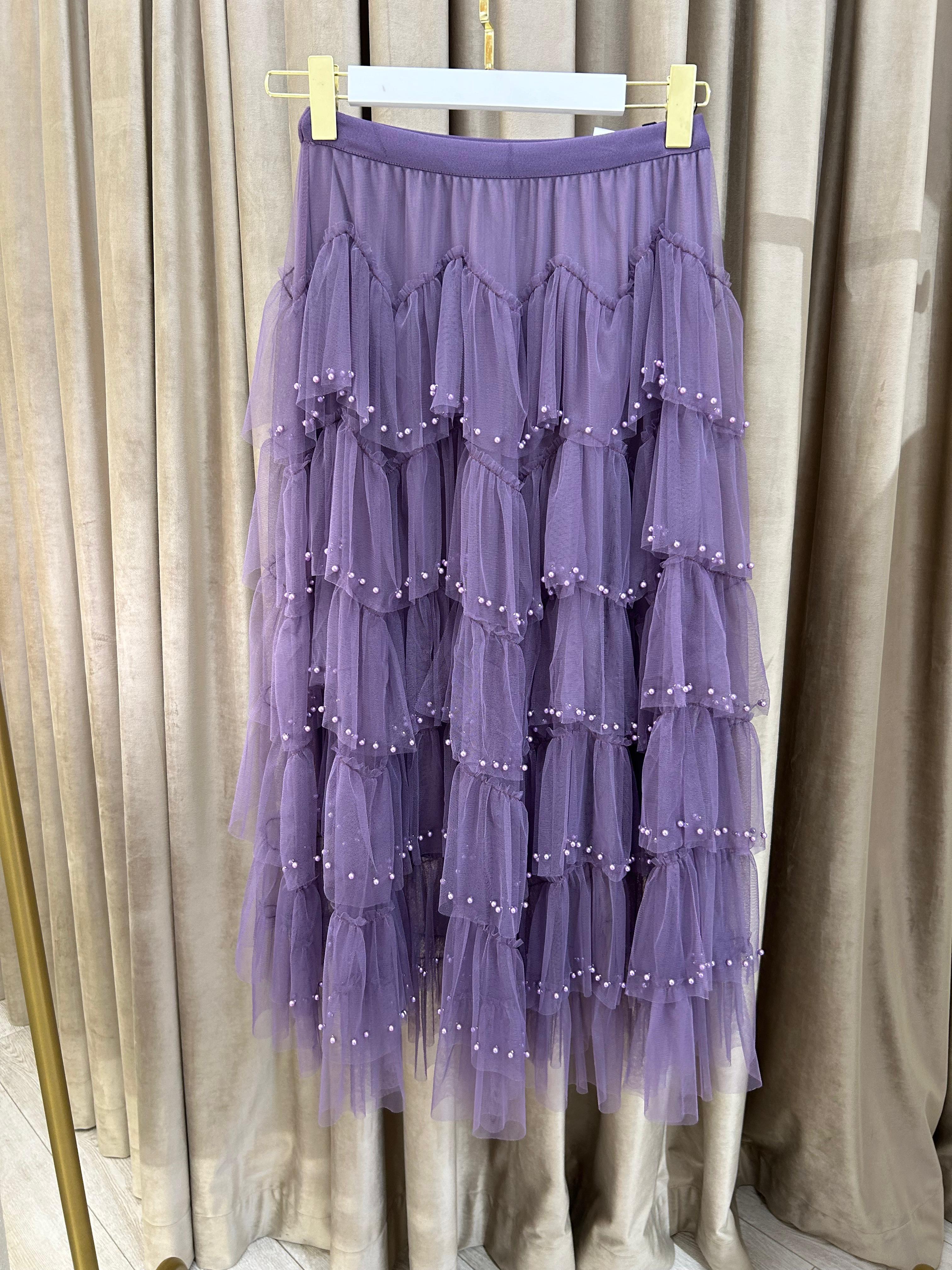 İthal Boncuklu Etek