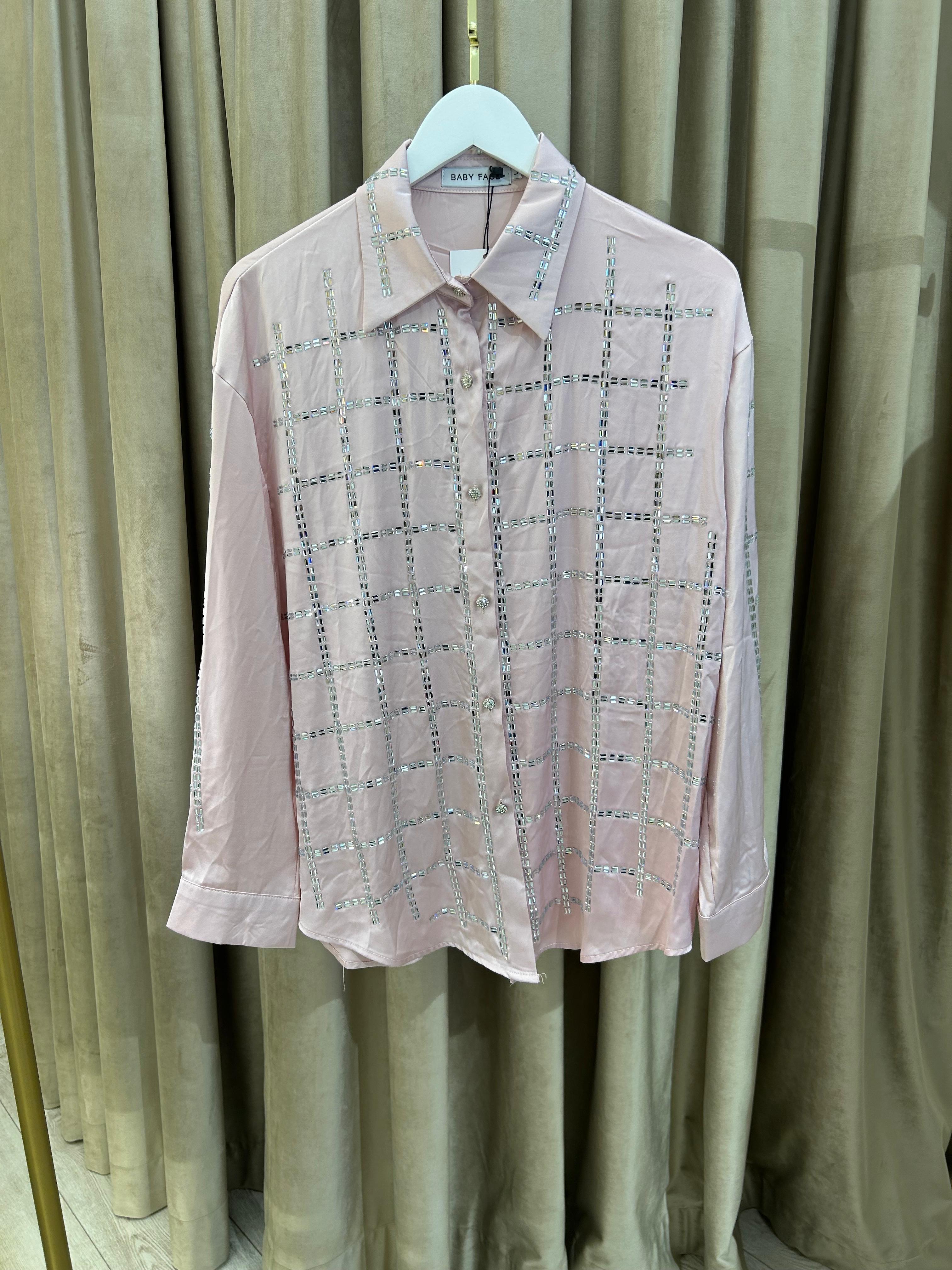 İthal Taşlı Gömlek