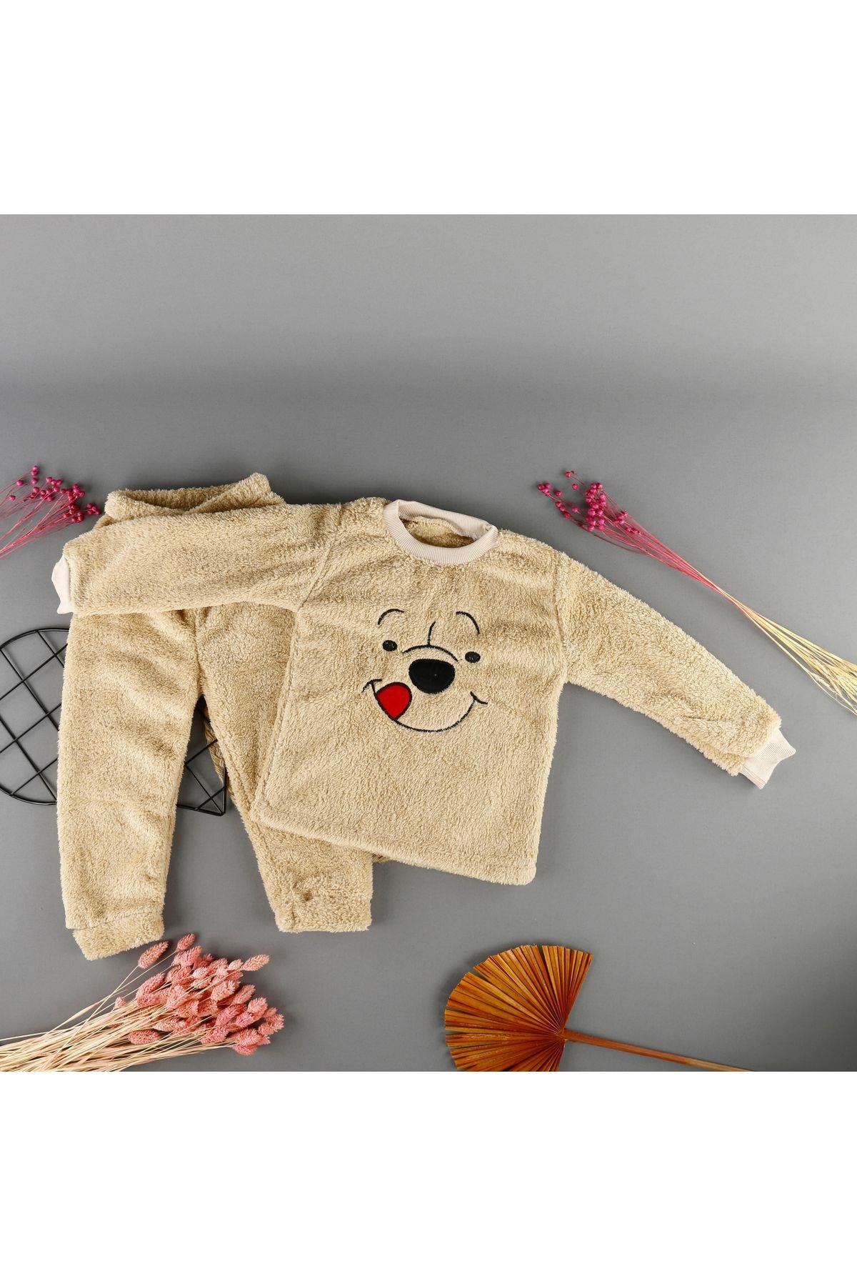 Ayıcık Detaylı Welsoft 2'Li Unisex Takım