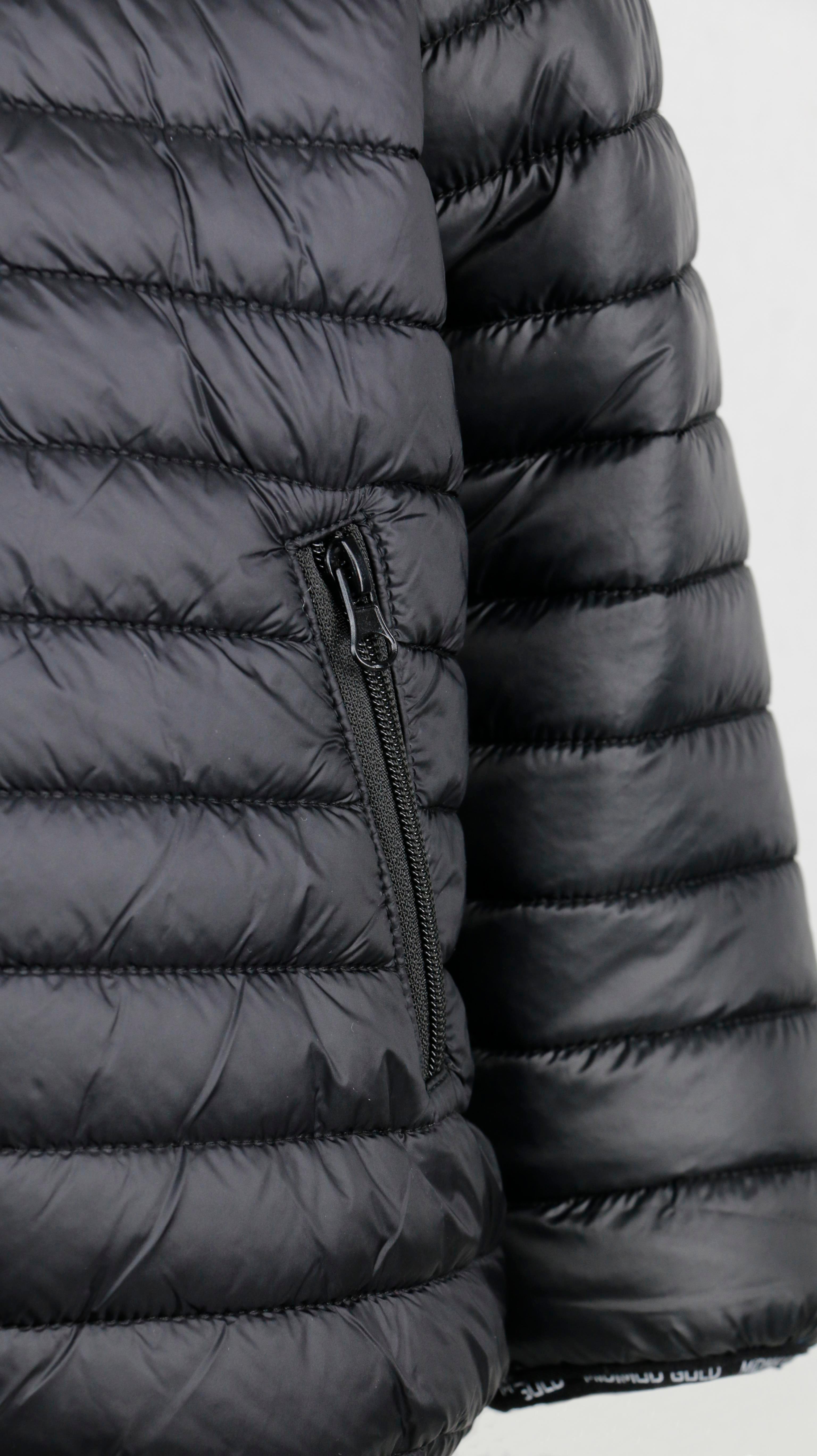 Kapitone  Desen Gögüs Fermuarlı Cepli Unisex Mont