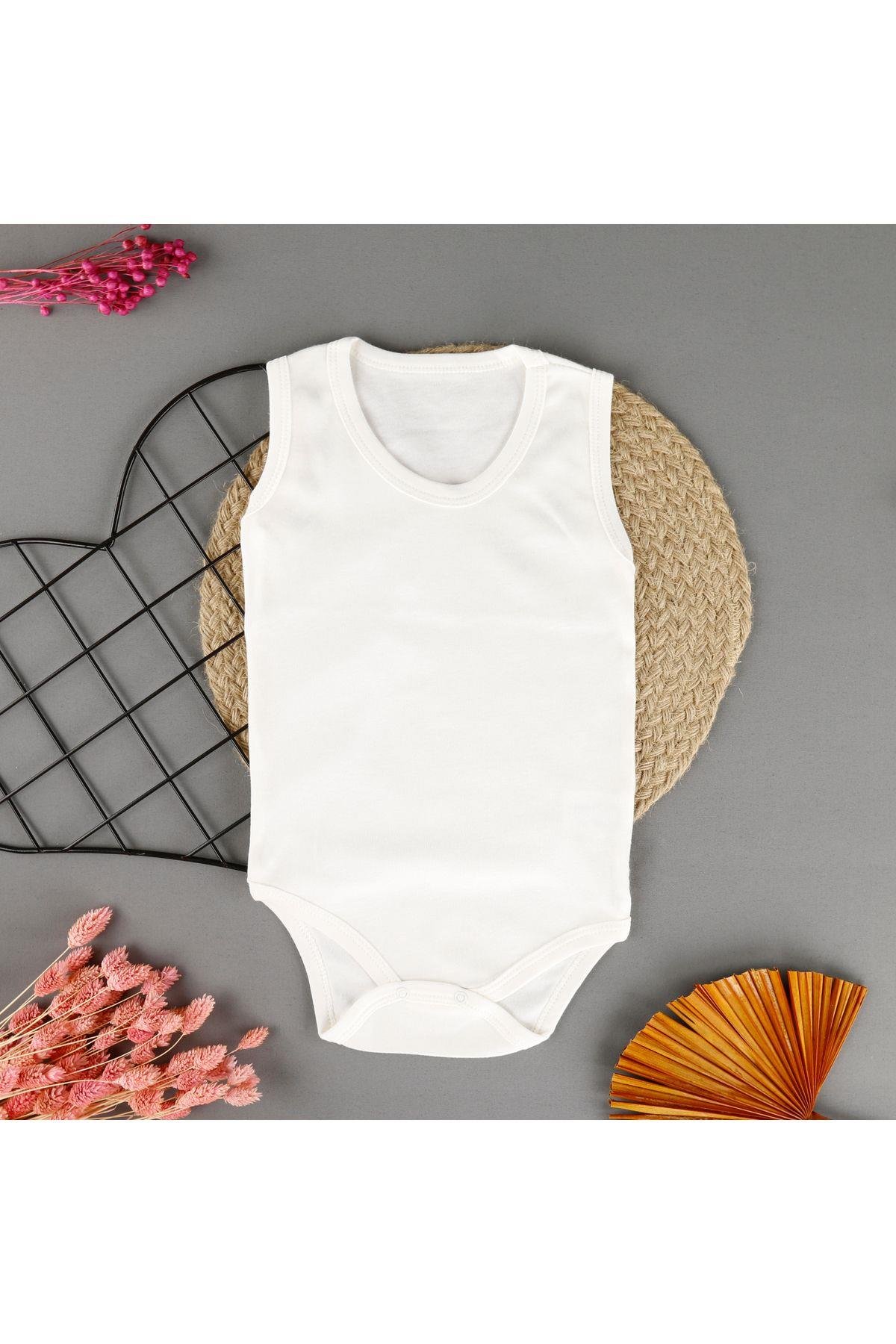 Kolay Giyilebilir Düz Askılı Unisex Badi
