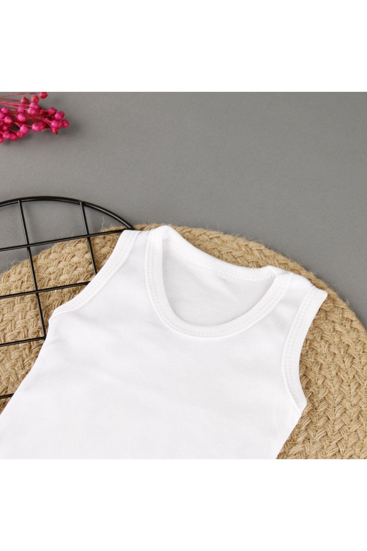 Kolay Giyilebilir Düz Askılı Unisex Badi
