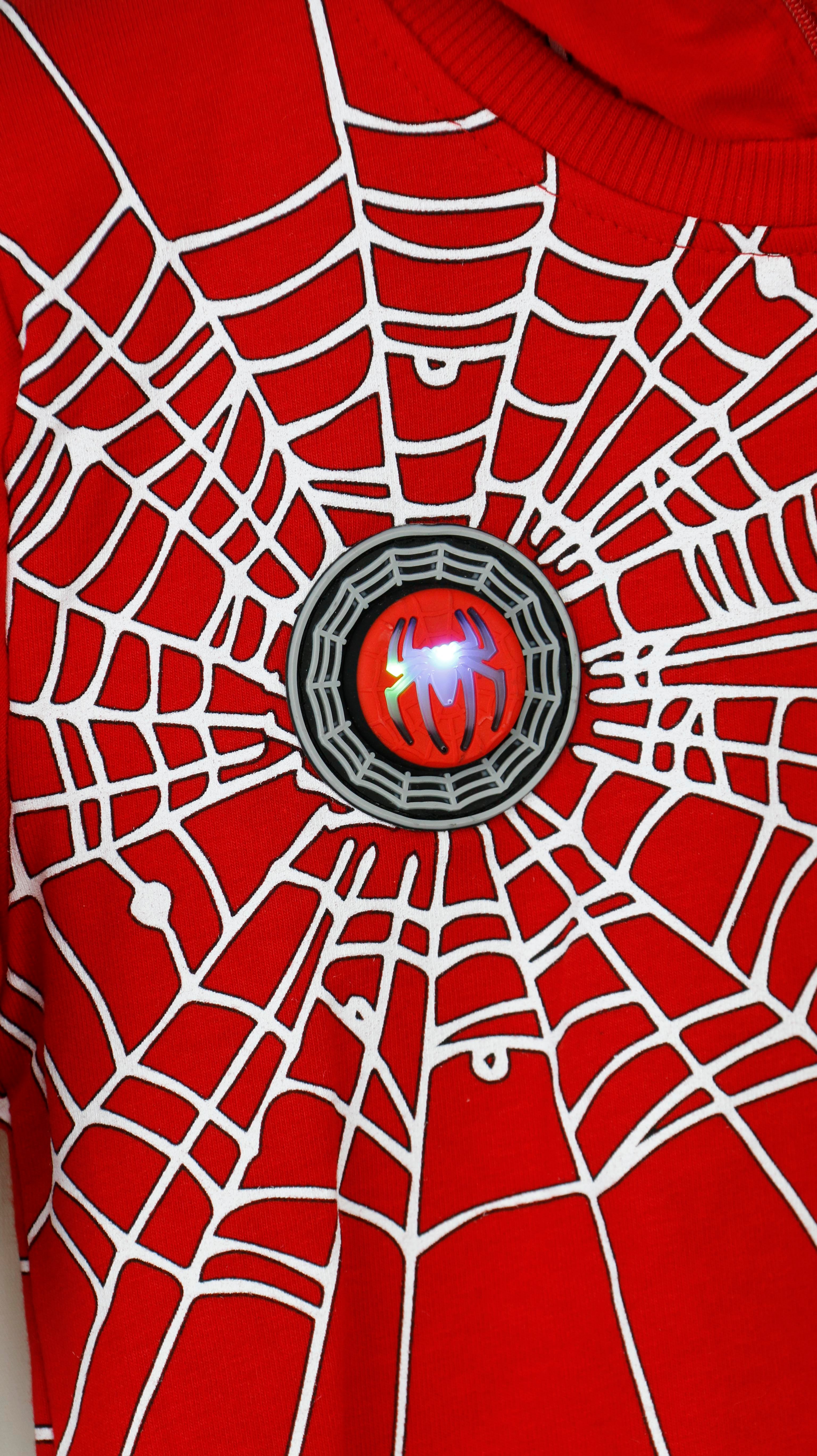 Spiderman Örümcek Adam Detaylı Kapüşonlu 2'Li Erkek Çocuk Takım