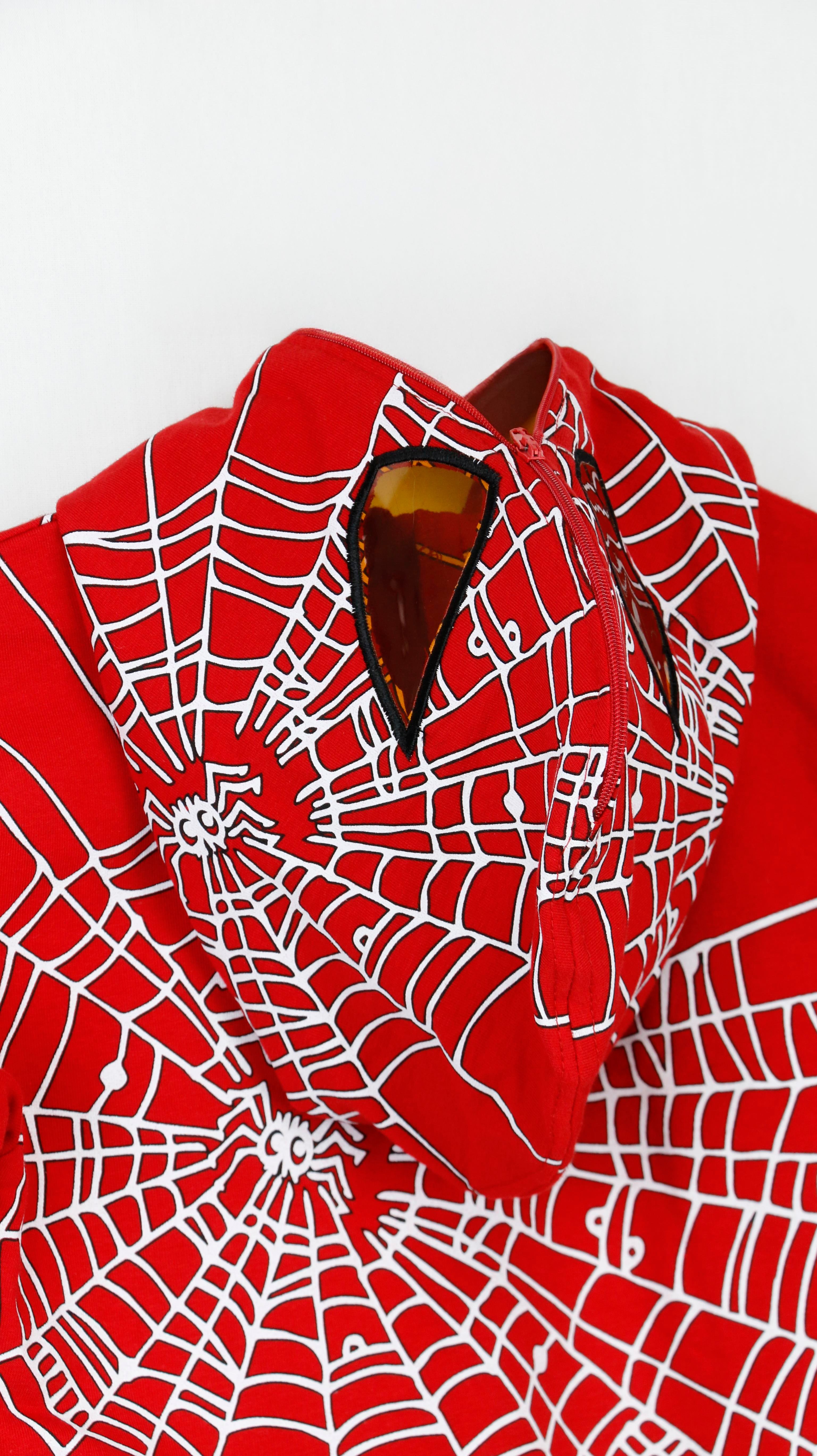 Spiderman Örümcek Adam Detaylı Kapüşonlu 2'Li Erkek Çocuk Takım
