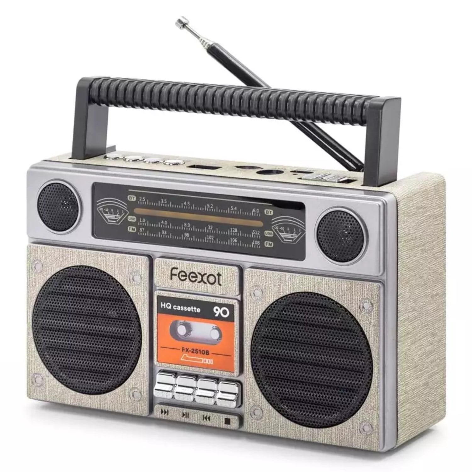 Feexot FX-2510B Nostalji Radyo Kablolu Hoparlör - Speaker NT-118007
