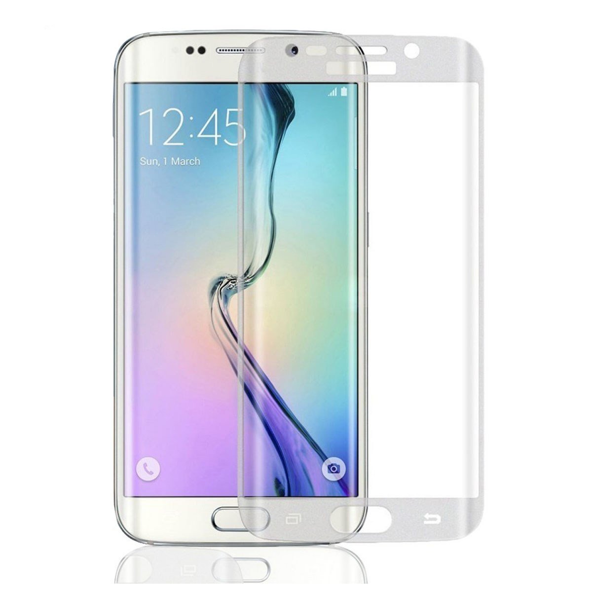 Helt Samsung Galaxy G925 S6 Edge Uyumlu 3D SuperGlass Full Cam Koruyucu NT-17185