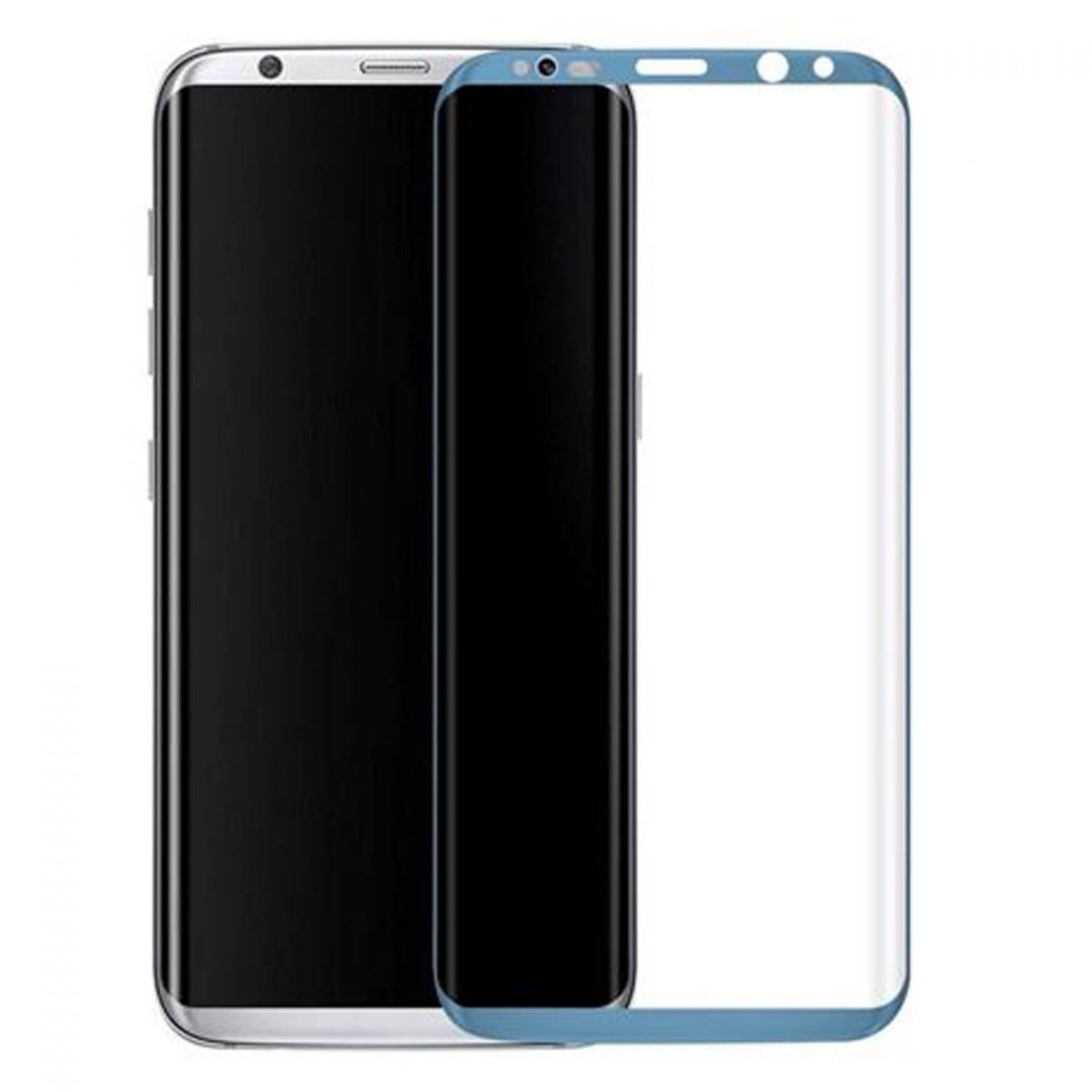 Helt Samsung Galaxy G955 S8 Plus Uyumlu 3D SuperGlass Full Cam Koruyucu VR-9519