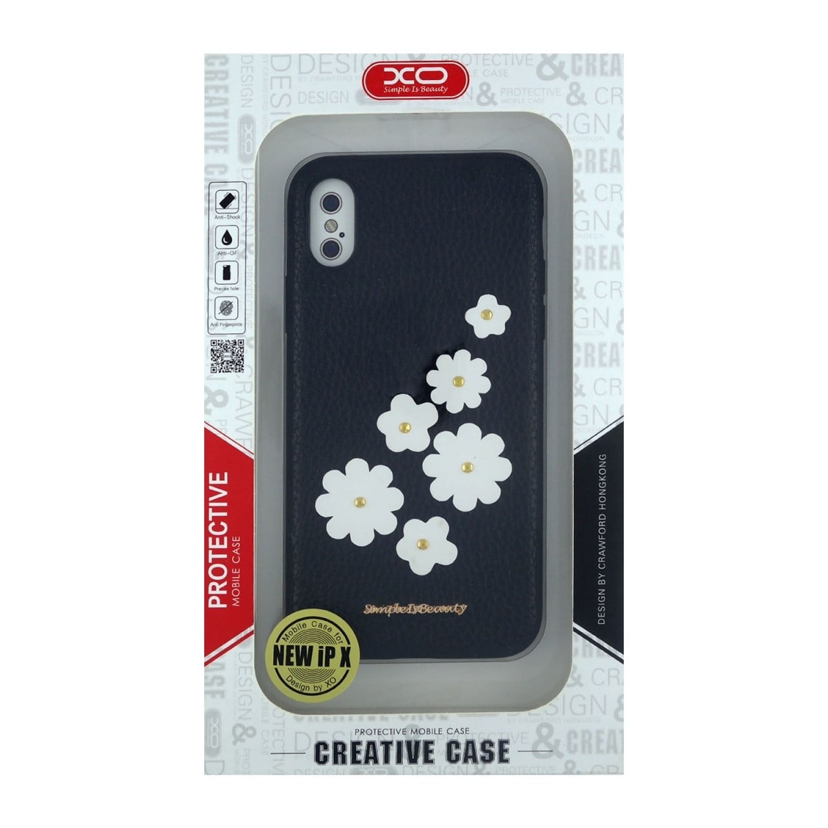 JOYROOM Apple iPhone X Uyumlu Arka Koruma Kılıf VR-9206