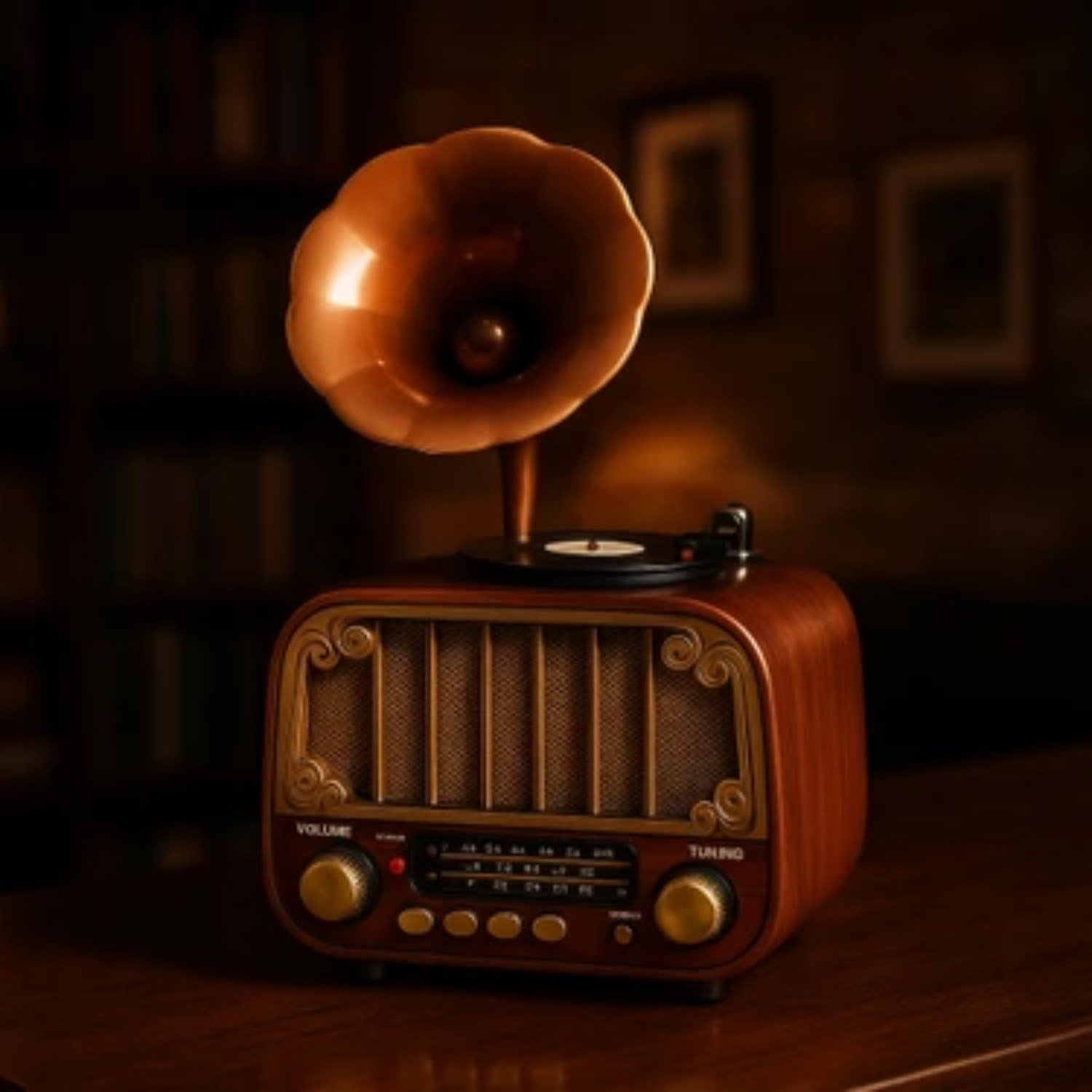 MEİER MD-1318BT Nostalji Radyo Kablosuz Hoparlör - Speaker NT-118010
