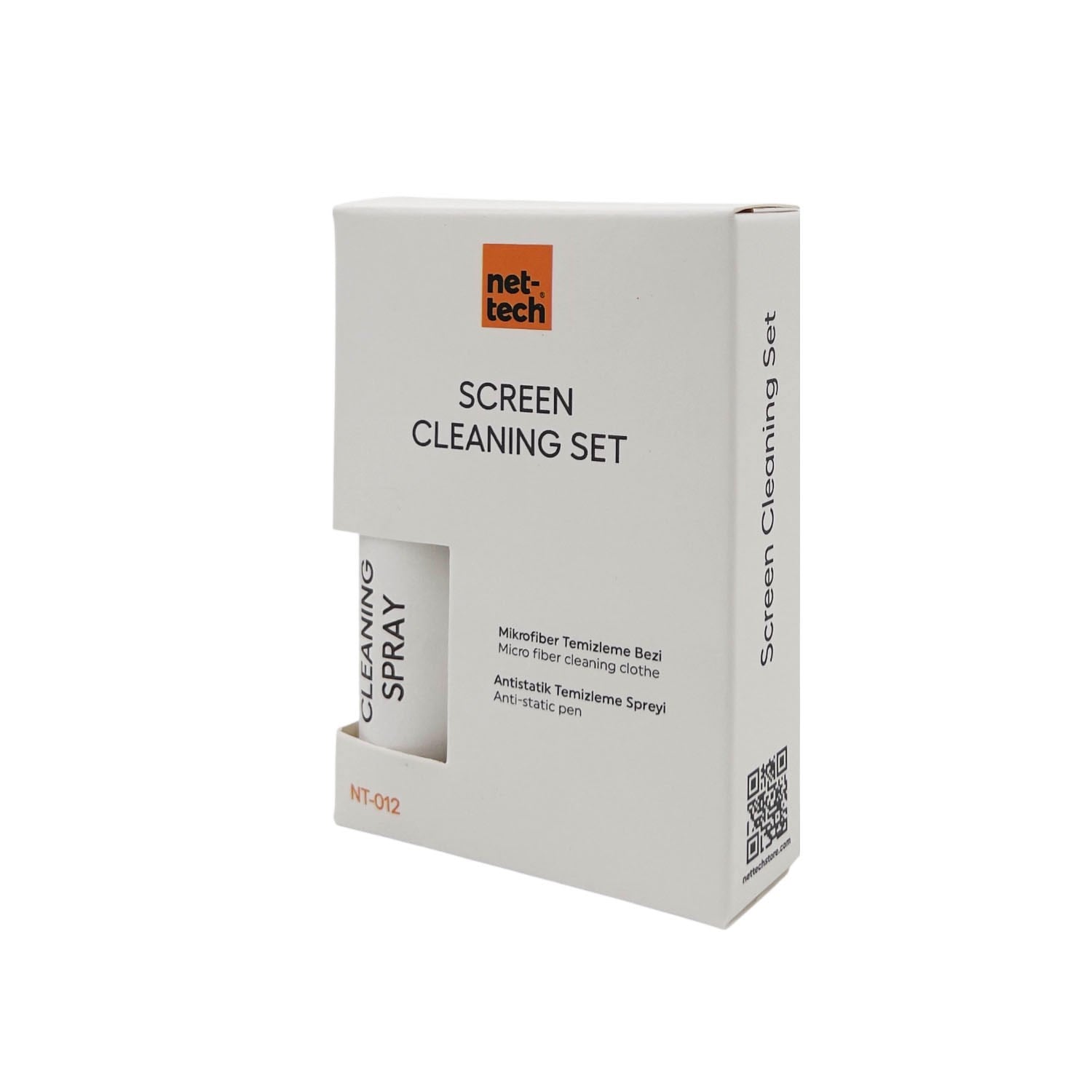 Nettech 20 ML Ekran Temizleme Solüsyon Set NT-012 VR-20086