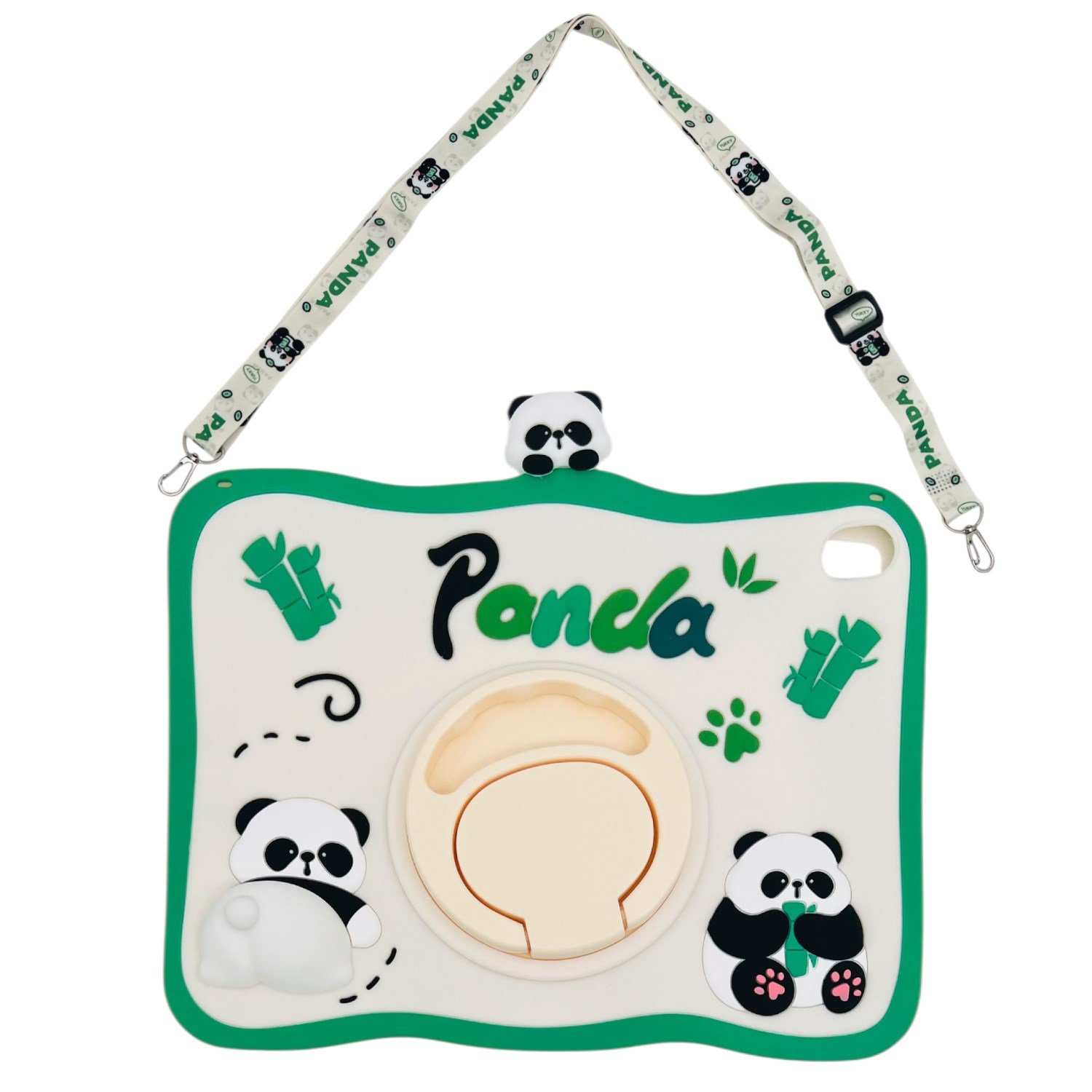 Nettech Apple iPad 10 Nesil 10.9 2022 Uyumlu Maskot Panda Seri Arka Koruma NT-116386