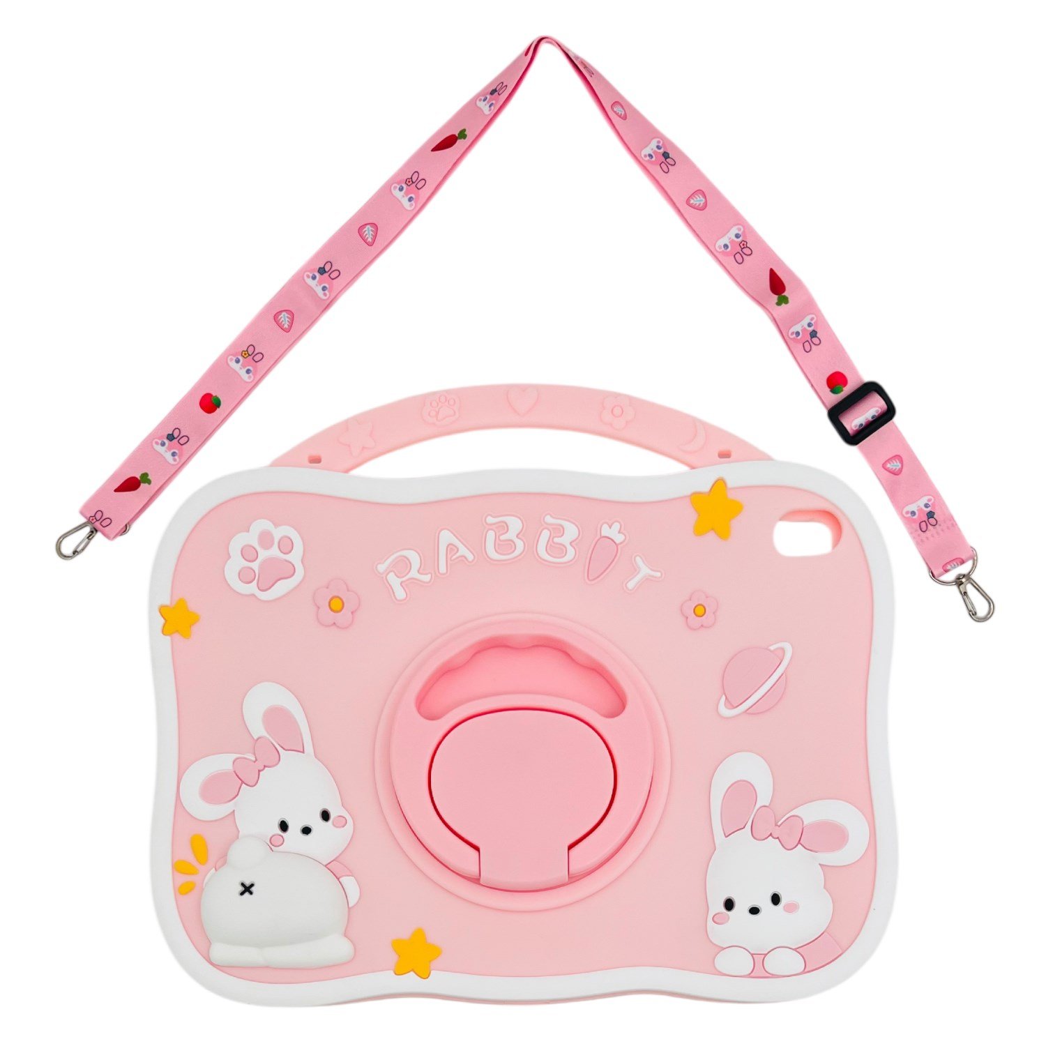 Nettech Apple iPad 10 Nesil 10.9 2022 Uyumlu Maskot Rabbit Seri Arka Koruma NT-116375