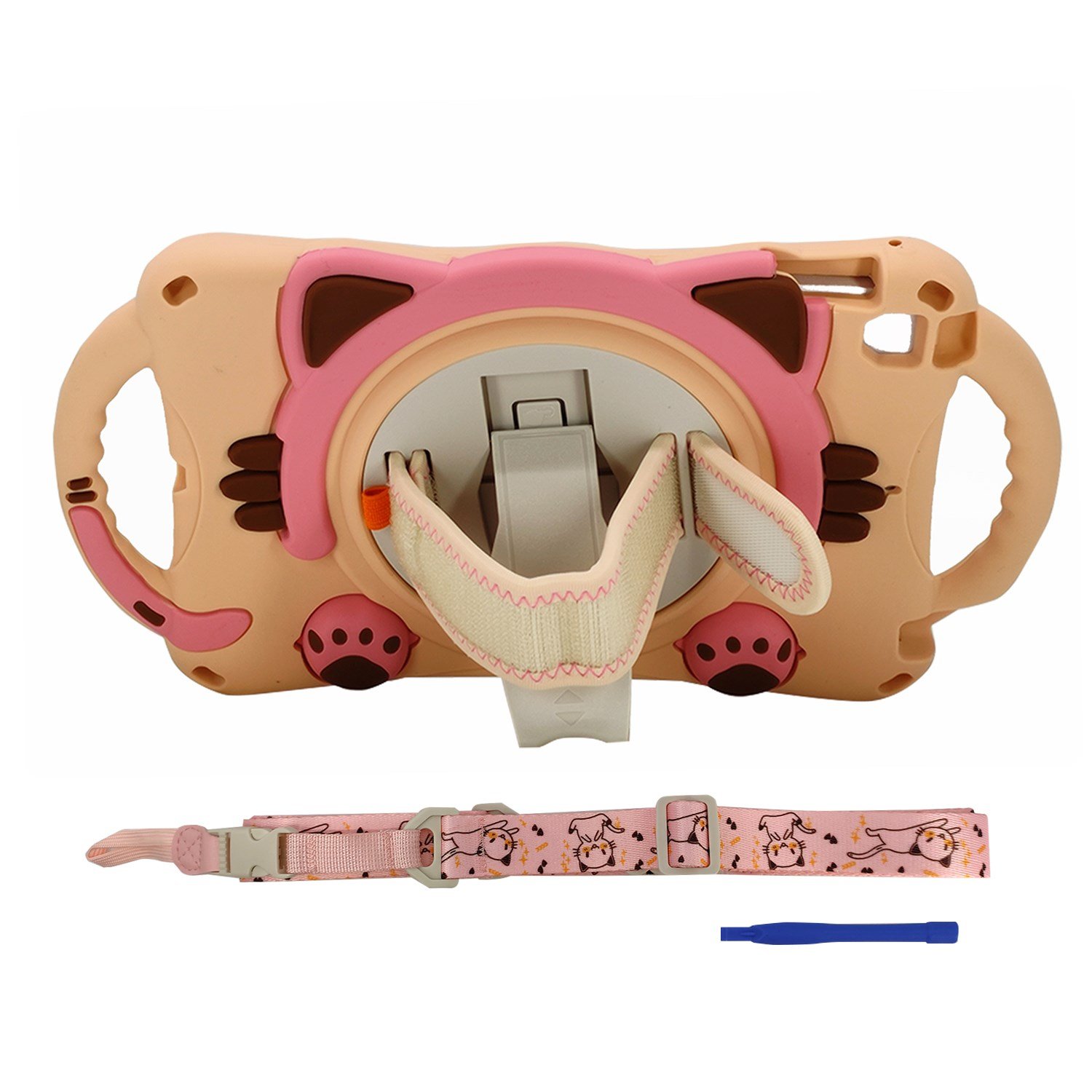 Nettech Apple iPad Mini Uyumlu Sweet Cat Seri Arka Koruma NT-95907