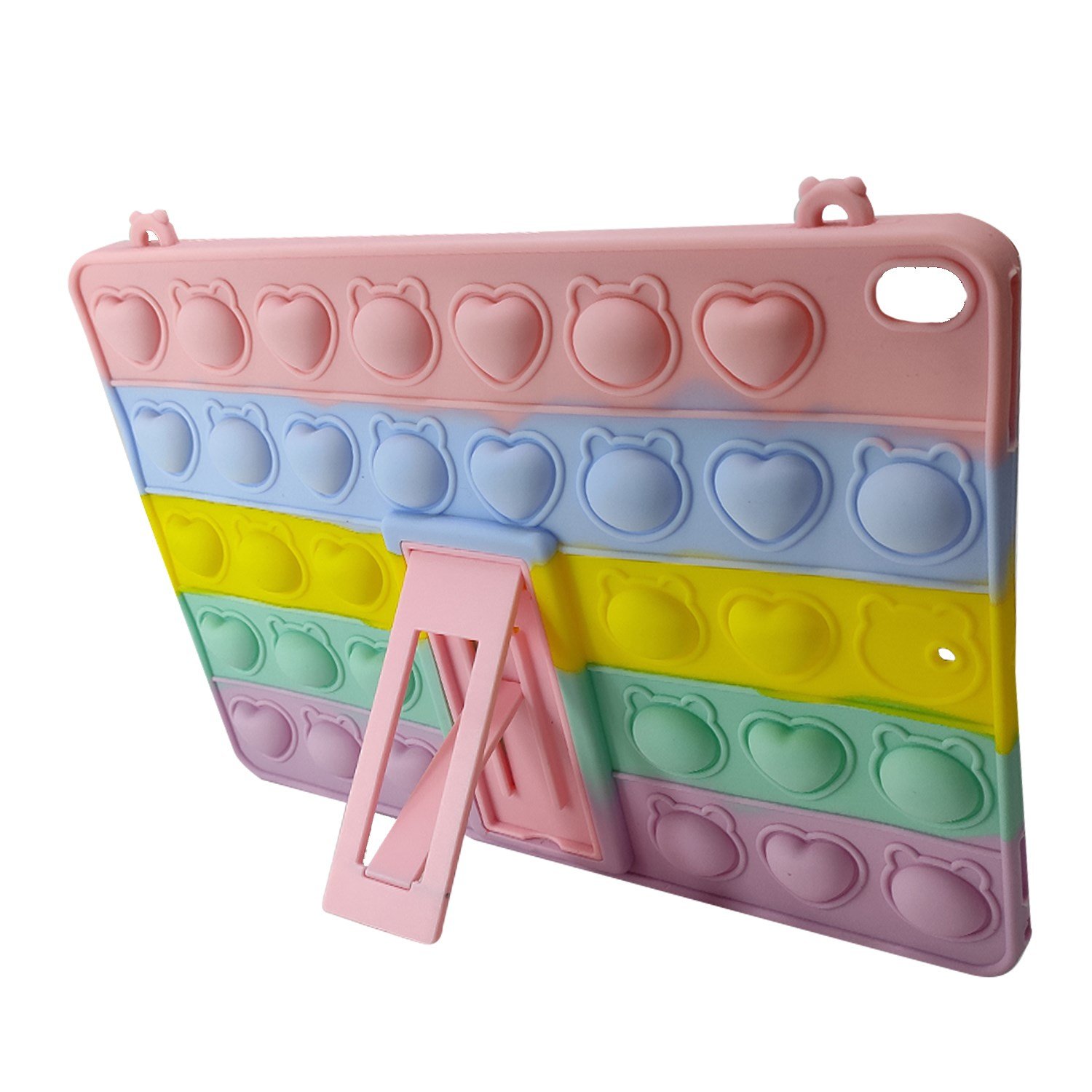 Nettech Apple iPad Pro 10.5 inç Uyumlu Standlı Pop It Arka Koruma NT-96698