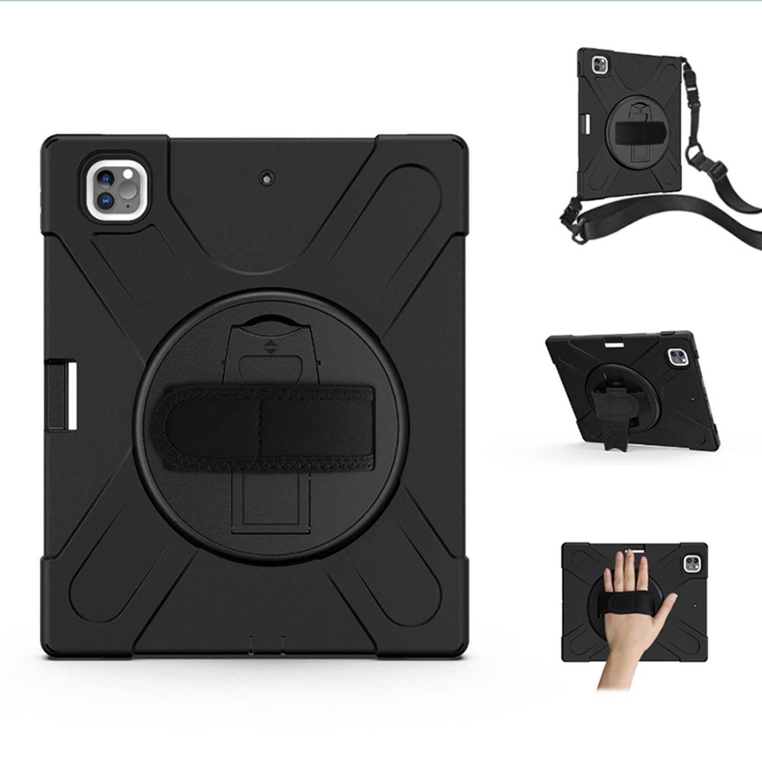 Nettech Apple iPad Pro 12.9 inc 2020 Uyumlu Sport Seri Arka Koruma NT-82392