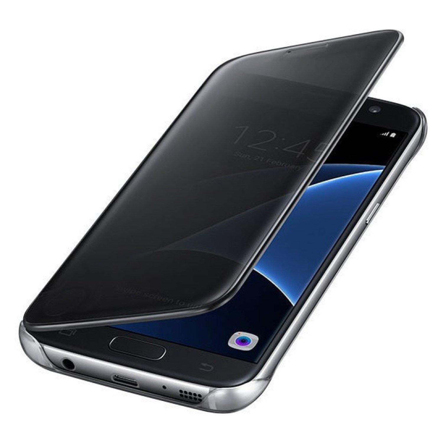 Nettech Apple iPhone 11 Pro Max Uyumlu Clear View Aynalı Kapaklı Kılıf NT-85514