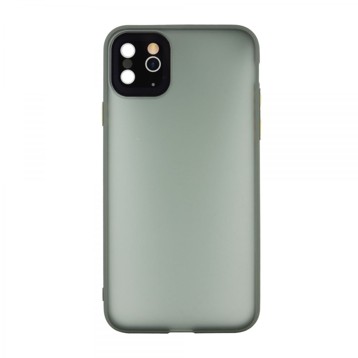 Nettech Apple iPhone 11 Pro Max Uyumlu Matte Frame Seri Arka Koruma Kılıf VR-19574