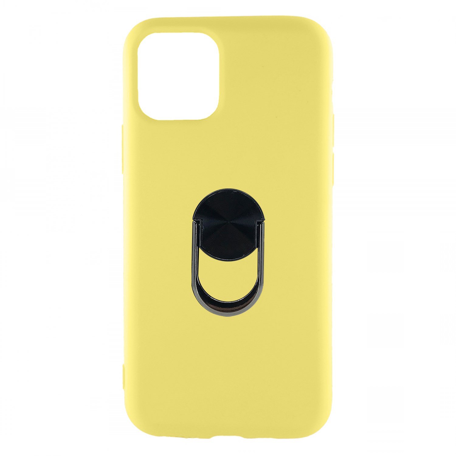 Nettech Apple iPhone 11 Pro Max Uyumlu Leather Ring Nano Arka Koruma Kılıf NT-82851