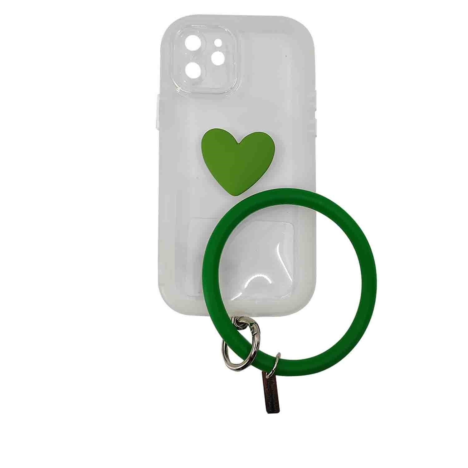 Nettech Apple iPhone 11 Pro Max Uyumlu Halka Bilekli Şeffaf Seri Arka Koruma Kılıf NT-97195